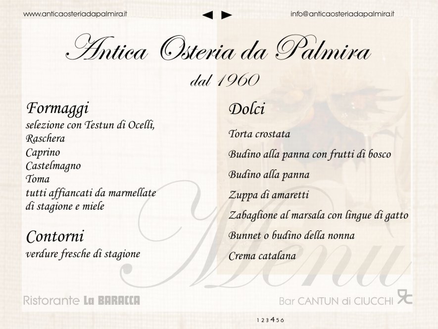 Antica Osteria da Palmira